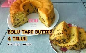 Cara bikin bolu tape singkong telor 3 ukuran gelas : Cara Membuat Bolu Tape Super Lembut 4 Telur Takaran Cute766