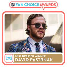 Podívejte se s námi a nezapomeňte, že dražba právě běží. Nhl David Pastrnak Fashion Icon Nhlfanchoice See All The Winners Nhl Com Fanchoiceawards Facebook