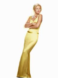 Kate Hudson In How To Loose A Guy In 10 Days 3 Kate Hudson Dress Celebrity Evening Dress Yellow Evening Dresses
