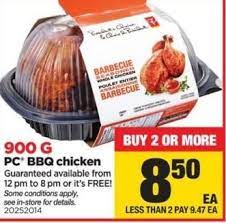 Real Canadian Superstore Pc Bbq Chicken Redflagdeals Com