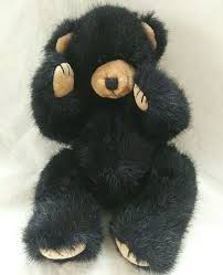 Baby Black Bear Stuffed Animal Pin On Stuffed Animals And Plush Friends