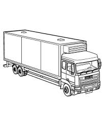 Big Rig Semi Truck Coloring Page Netart In 2020 Truck Coloring Pages Semi Trucks Coloring Pages For Kids
