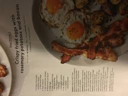 Crispy Fried Eggs With Rosemary Potatoes Rosemary Potatoes Fried Egg Stuffed Peppers