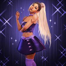 Unique aesthetic stickers featuring millions of original designs created and sold by independent artists. D3nni Fortnite Skin Concept Ariana Grande Icon Series