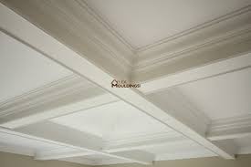 Coffered Ceiling With Crown Mouldings Coffered Ceiling Design False Ceiling Bedroom False Ceiling Design