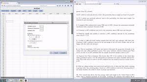 Confidence Interval For The Mean Using Statcrunch And Z Stats Confidence Interval Statistics Help Confidence