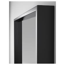 Nissedal Lustro Czarny 65x65 Cm Zamow Tutaj Ikea Zwarte Spiegel Spiegelglas Spiegel