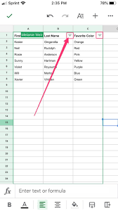 Here's a bulleted list with names and numbers. How To Sort Alphabetically In Google Sheets To Organize Data