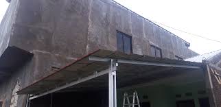 Harga aksesoris genteng metal puma roof nok samping. Kanopi Baja Ringan Atap Genteng Metal Sendang Mulyo Semarang