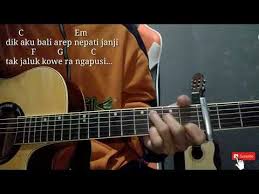 Apabila kamu tertarik, silahkan cek dan mainkan chord ukulele lainnya dari denny caknan ndarboy genk Chord Lagu Demi Kowe