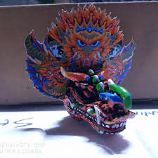 Ide bentuk topeng barongan blora dalam perkembangan di masa kini muksin, m.sn1,. Miniatur Barongan Semi Devil Shopee Indonesia