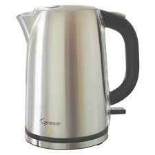 Glass electric tea kettle online from wayfair, we make it as easy as possible for you to find out when your product will be delivered. Capresso H2o Steel Electric Water Kettle Stainless Steel 277 05 Buy Online In El Salvador At Elsalvador Desertcart Com Productid 124227912