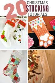 20 Christmas Stocking Ideas That Are Homemade The Crafty Blog Stalker Christmas Stockings Diy Christmas Stockings Pinterest Christmas Crafts