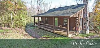 Real log cabins inside and out for couples. Firefly Cabin Hocking Hills Old Man S Cave Ohio