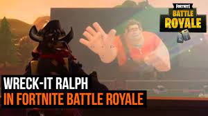 Wreck-It Ralph appears in Fortnite - YouTube