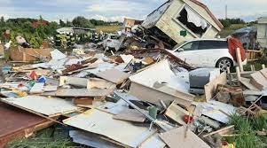 Żywioł zrywał dachy z budynków, łamał i porywał. Traba Powietrzna Koszalininfo