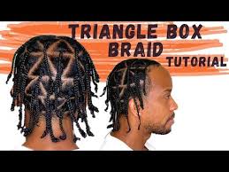 Here are 100+ box flaunt your short fade cut and extra long box braids with this man bun that you can do yourself after what to ask your braider. Triangle Part Box Braid Tutorial Travis Scott Asap Rocky Box Braids Kia Rene Youtube Box Braids Tutorial Braid Tutorial Triangle Part Box Braids