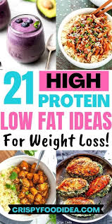Perfect for when you run out of stove or grill space. 21 High Protein Low Fat Recipes You Need To Try
