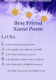 Acrostic Name Poem For Your Bff Best Friend Poems Friend Poems Acrostic