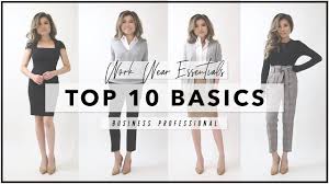 1 Month Of Work Outfit Ideas Professional Work Office Wear Lookbook Miss Louie Youtube