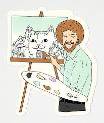Ripndip Beautiful Mountain Sticker Zumiez In 2021 Ripndip Wallpaper Beautiful Mountains Cute Drawings