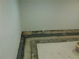 A flat spot or a dip can occur in the main drainage line as the ground settles around your piping. Quality 1st Basement Systems Basement Waterproofing Photo Album Clog Free Basement Drain In Carlstadt Nj