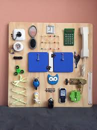 Tablero Sensorial Tablero Ocupado Juguete Educativo De Montessori Actividad Junta Cubus El Tabler Montessori Educational Toys Activity Board Sensory Boards