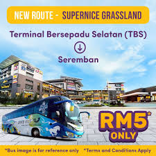 The advantage of departing from here is you miss most of the traffic in the city. Wow From Tbs To Seremban With Supernice Grassland Only Rm5 Grab It Now Before It S Gone Find Out More Https Www Easyb Bus Tickets Seremban Easy Books