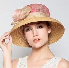 Elegance Flower Straw Hat Ladies Wide Brim Sun Hats Uv Protection Wide Brim Sun Hat Sun Hats Beautiful Hats