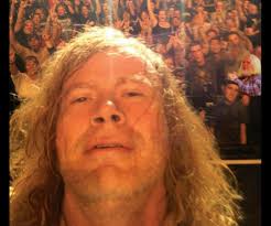 My son photoshopped me in the audience with Covid hair because im a  Megafan. He took a photo of me laughing my ass off one day.