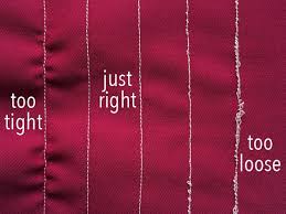 All those threads create beautiful, and dare i say magical, overcast stitches but they also create more opportunities for a tension issue. Learn How To Adjust The Tension On Your Sewing Machine Plus What An Ideal Stitch Should Look Like For Per Sewing Machine Tension Sewing Hacks Sewing Basics