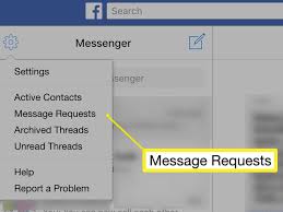 I didn't block contacts instead i was going through my messages and selected all of them to just delete them , but instead i press report junk. How To Find A Facebook Message Request