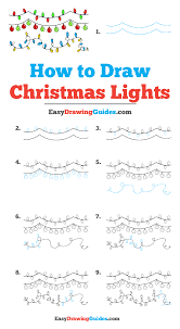 You'll find three different ideas that are. Easy Drawing Guides Auf Twitter Christmas Lights Drawing Lesson Free Online Drawing Tutorial For Kids Get The Free Printable Step By Step Drawing Instructions On Https T Co Bn0kp4upy4 Christmas Lights Winter Artproject Https T Co Qx2r8giyb6