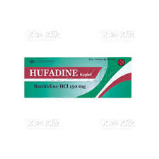 Ranitidin memiliki rumus molekul c13h22n4o3s dengan bobot molekul 314,4 g/mol. Hufadine 150mg Tab 100s Manfaat Dosis Efek Sampi