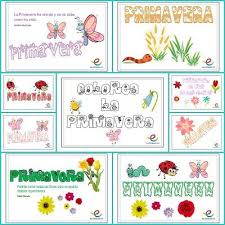 La Primavera Carteles Para Decorar El Aula Primavera Actividades De Primavera Fichas
