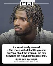 What is Sanders talking about here?