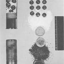 The smaller numbers contain bigger size metal pellets. Components Of The Winchester 00 Buckshot Cartridge Download Scientific Diagram