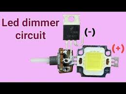 High Power Led Dimmer Circuit Youtube In 2020 Led Dimmer Power Led Led