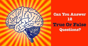 We've got 11 questions—how many will you get right? Can You Answer 12 True Or False Questions Quizpug