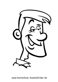 Ausmalbilder Gesichter Ausmalbild Lachender Mann Zum Ausdrucken