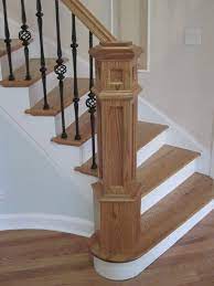 We love to share home remodeling ideas and projects we're. Staircase Newel Posts Custom Stair Construction With Pentagon Newel Post By Splash Carpentry House Styles Stairs Newel Posts