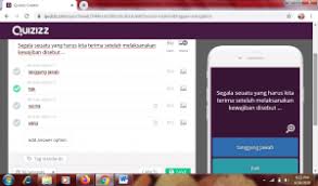 Penggunaannya sangat mudah, kuis interaktif yang anda buat memiliki hingga 4 pilihan jawaban termasuk jawaban yang benar. Belajar Asyik Dengan Quizizz Ditengah Pandemi Covid 19