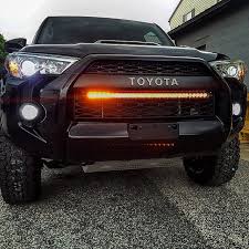 Mulpix Trd Pro Edition 4runner Led Upgrade Headlights Fog Lights 40 Rigid Industries Sr Series Light Bar Rig 4runner Toyota 4runner Trd Toyota 4runner