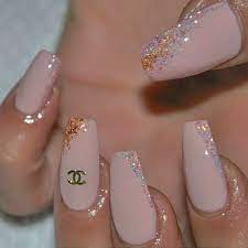 Boy de chanel nail colour. Bling Chanel Acrylic Nails Novocom Top