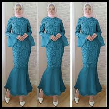 Cara menjahit baju longdress susun 3 how to sewing longdress bahan yang saya gunakan adalah : 72 Model Baju Brokat Duyung Paling Unik Modelbaju Id
