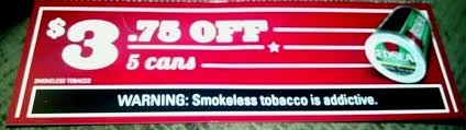 1 Red Seal Smokeless Tobacco Coupon 3 75 Off Any 5 Cans Exp 3 07 16 Coupons Ebay Baby Girl Crochet Blanket