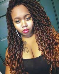 Goddess Black And Blonde Faux Locs Trends Of Crochet Faux Locks For The Black Women New Natural Hairstyles Crochet Hair Styles Faux Locs Hairstyles Crochet Braid Styles