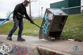 Looking for the best way on how to remove paint from concrete? Graffiti Removal Best And Worst Methods Coulson Ice Blast