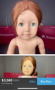 I've been cracking up at this listing photo for days and I just need y'all  to see 😂 : r/americangirl