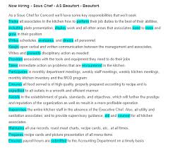 Over 10+ years of experience as a sous chef, kitchen and food handling experience have been an. Best Recipe For Sous Chef Resume With Writing Tips Priwoo